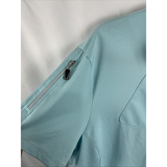 Jamie Sadock Powder Blue Golf T-Shirt Womens Size XL - Picture 3 of 11